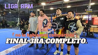 COMPLETE; 3RD CATEGORY FINAL APM League; 2025 Opening #padel #talca #chile #sports screenshot 3