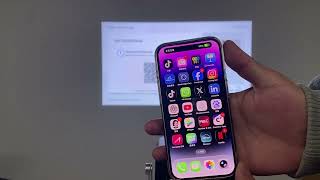 How to use BYINTEK MAGIC 3MAX (R90MAX) for wired screen mirroring on an iPhone