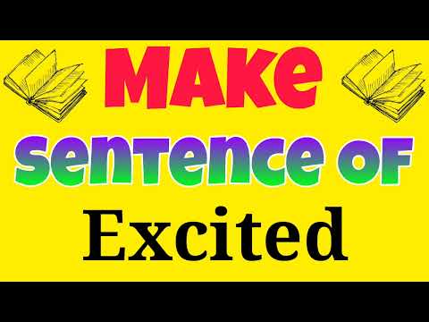 Video: Hvordan bruges ordet spændende i en sætning?
