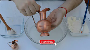 ¿El vinagre y el bicarbonato limpian el cobre?