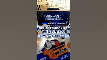 DOUBLESHOCK P4 WIRELESS GAMEPAD CONTROLLER #gameconsole #retrogaming #insertcoingaming