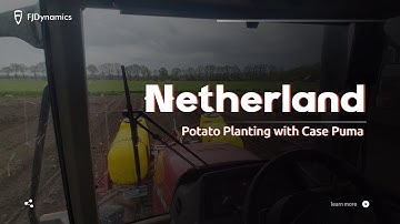 FJD in Netherland | Case Puma with FJD Autosteering Kit