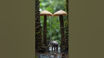 The Mini Elephant #cuteanimals #wizmoov #creative #ai #animation