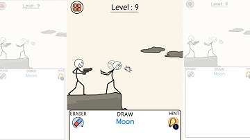 Draw Puzzle: sketch it - Level 9 - Draw Moon Walkthrough Solution