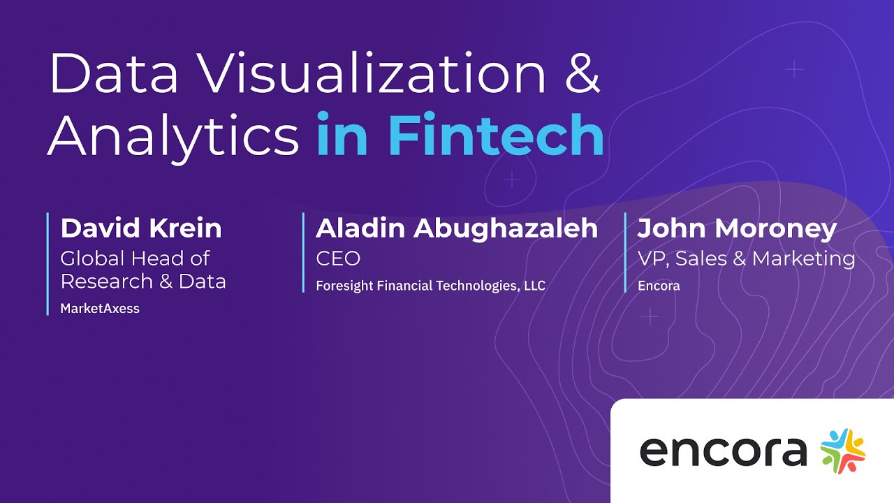 Data Visualization & Analytics in Fintech | Encora - YouTube