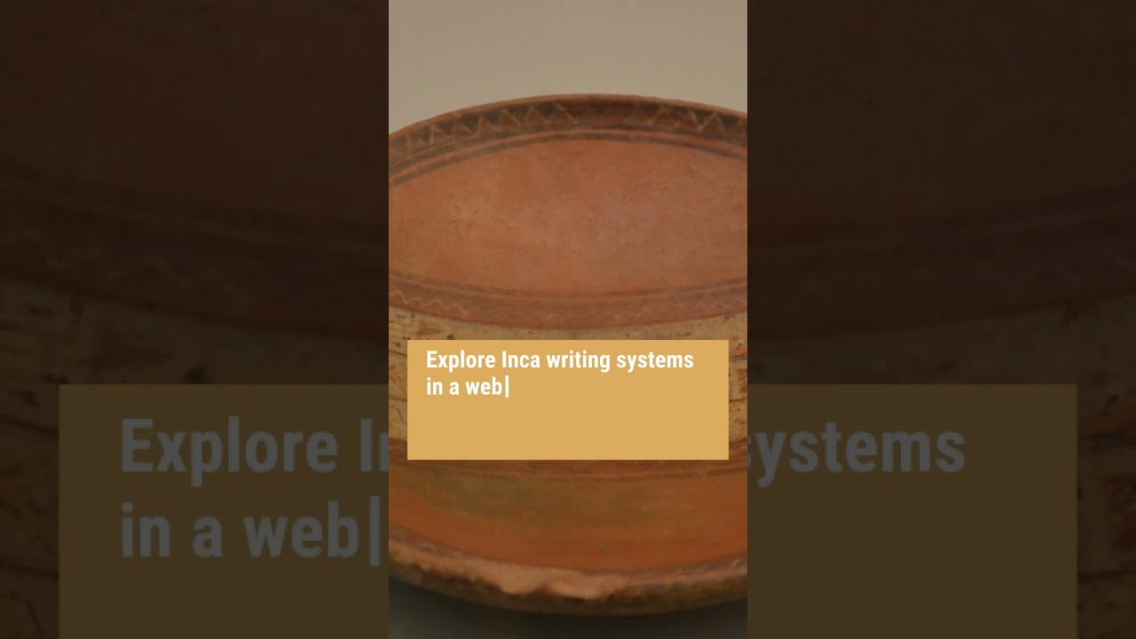 Unraveling Inca Writing. Tocapus, Quipu and more