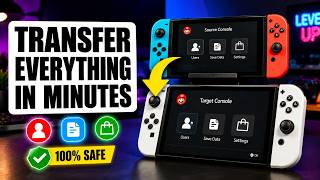 How to Transfer User Data to a New Nintendo Switch OLED Easily