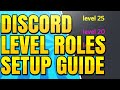 How to Setup Level Roles on Discord Server