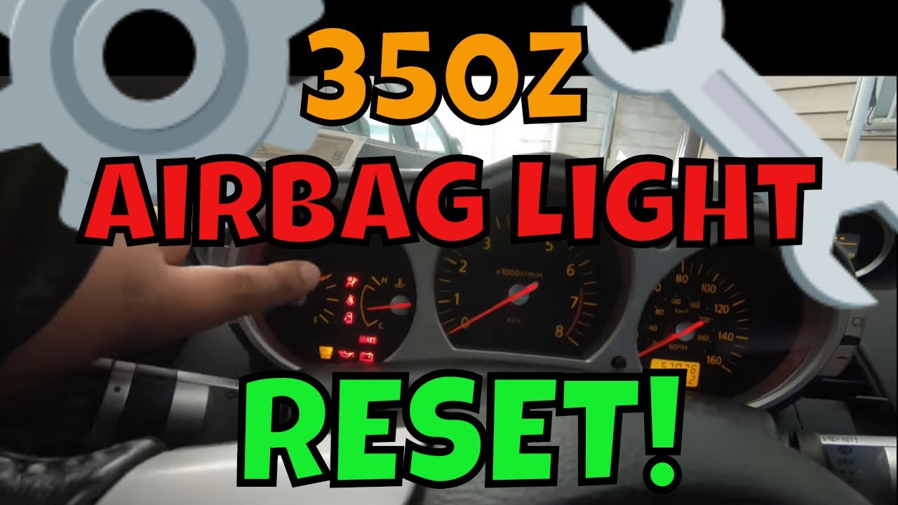 350Z/G35 Airbag light reset YouTube