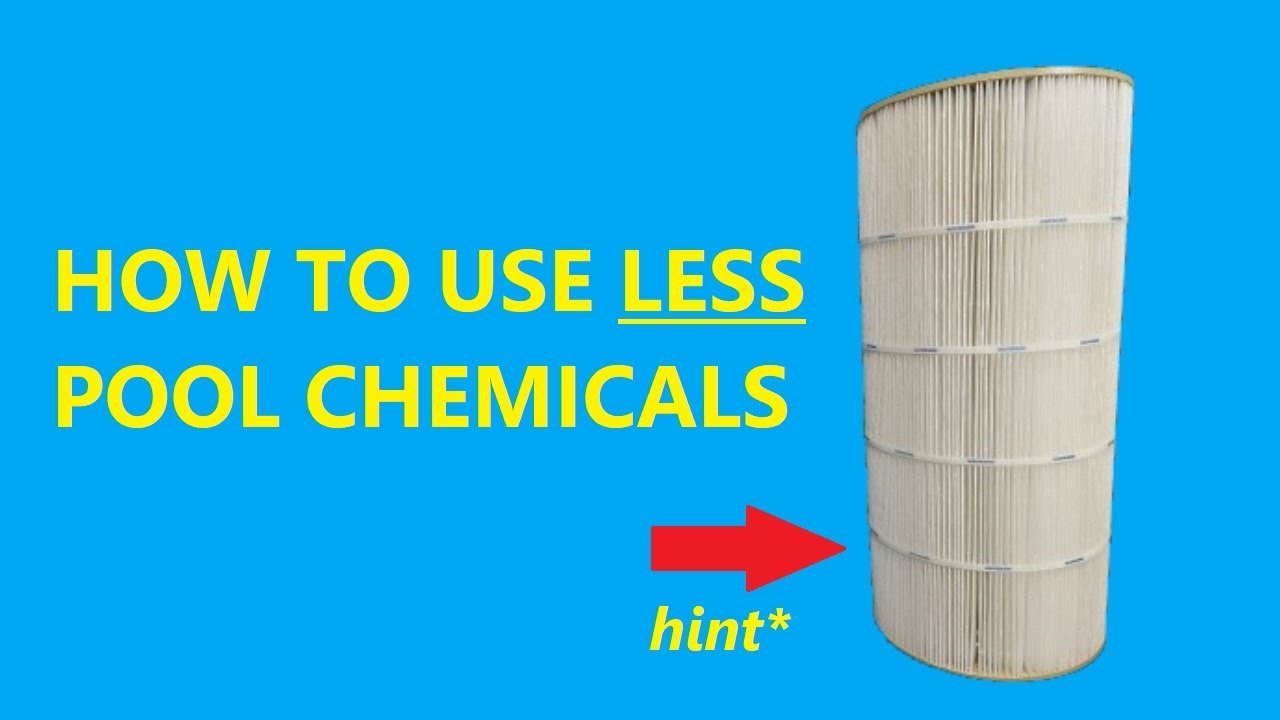 How To Use Less Pool Chemicals
