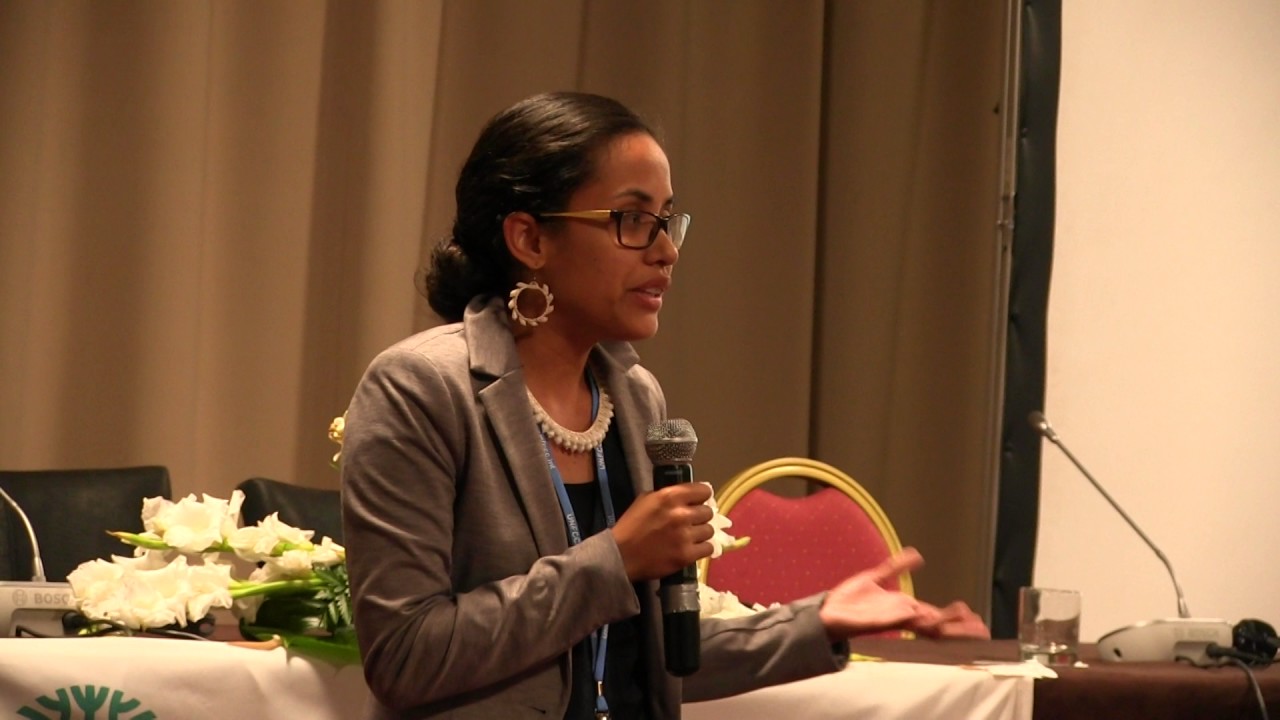 Kathy Jetnil-Kijiner at Women Leading Solutions on the Frontlines of ...