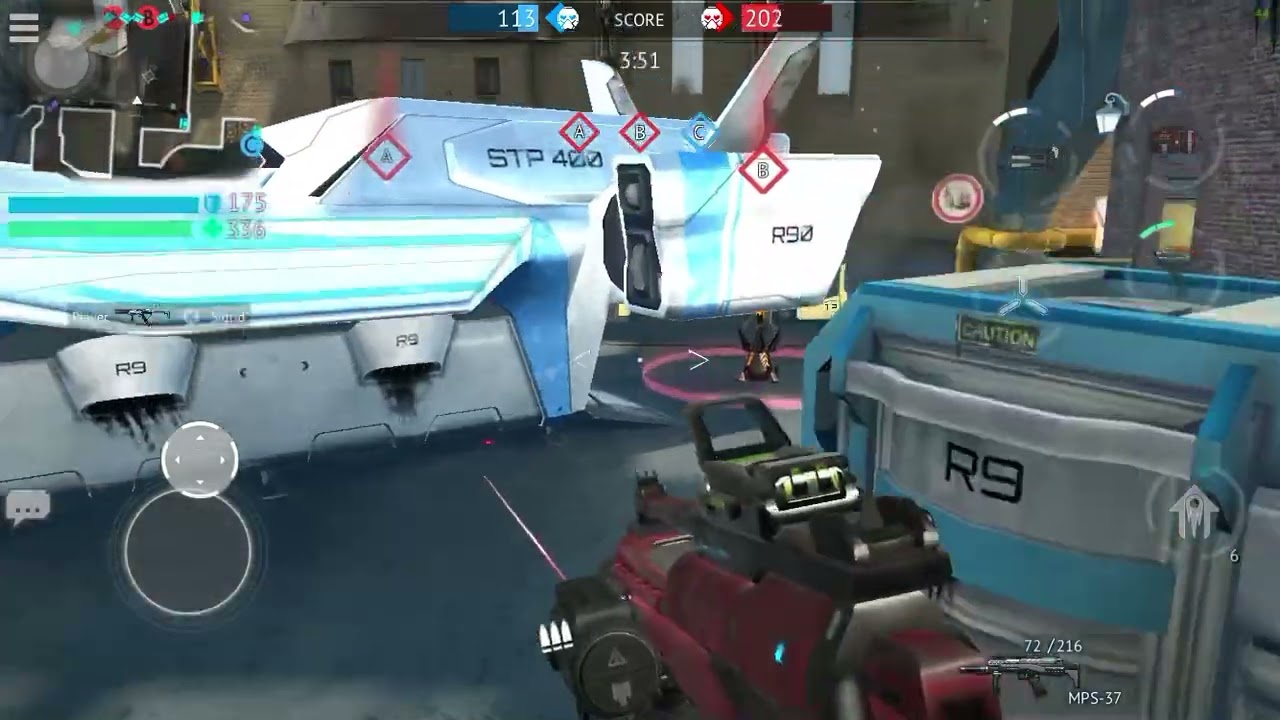 Infinity Ops - Hangar point capture - gameplay