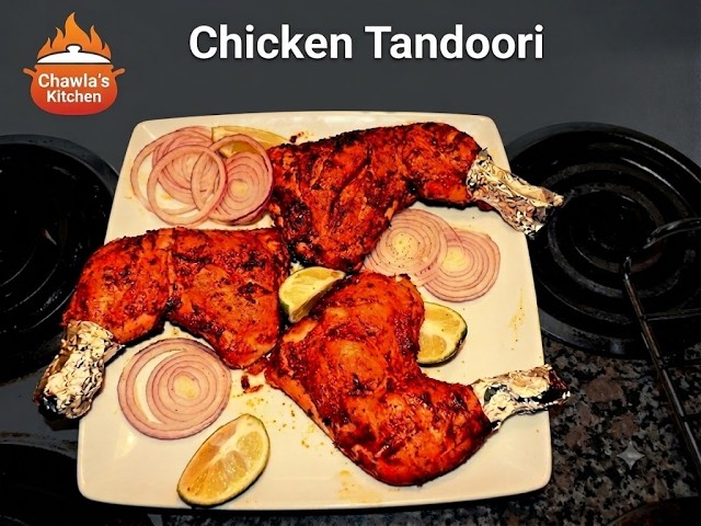 Chicken Tandoori Authentic Punjabi Recipe video (Indian Grilled Chicken) by Chawla's Kitchen