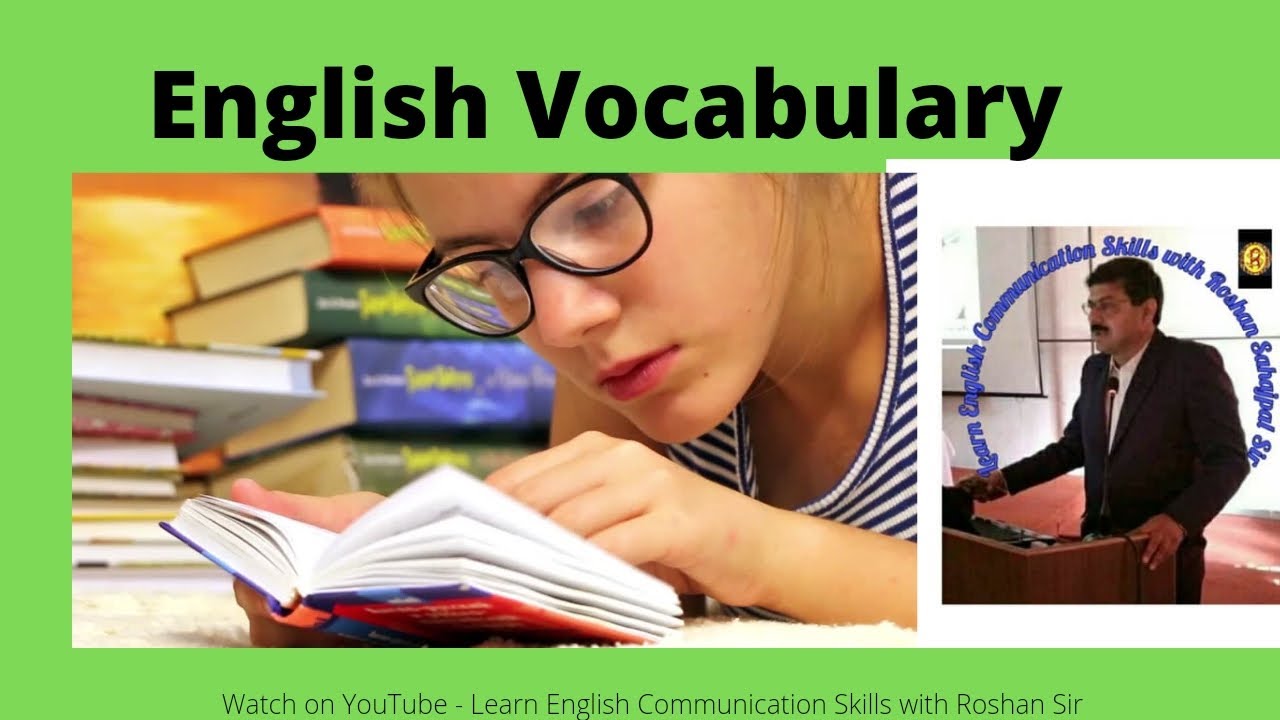 English Vocabulary Vocabulary Class Vocabulary for Entrance Exams