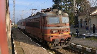 ПВ 90101 пристига звучно на гара Ветово с 44 191 / PT 90101 arrives at Vetovo station with 44 191