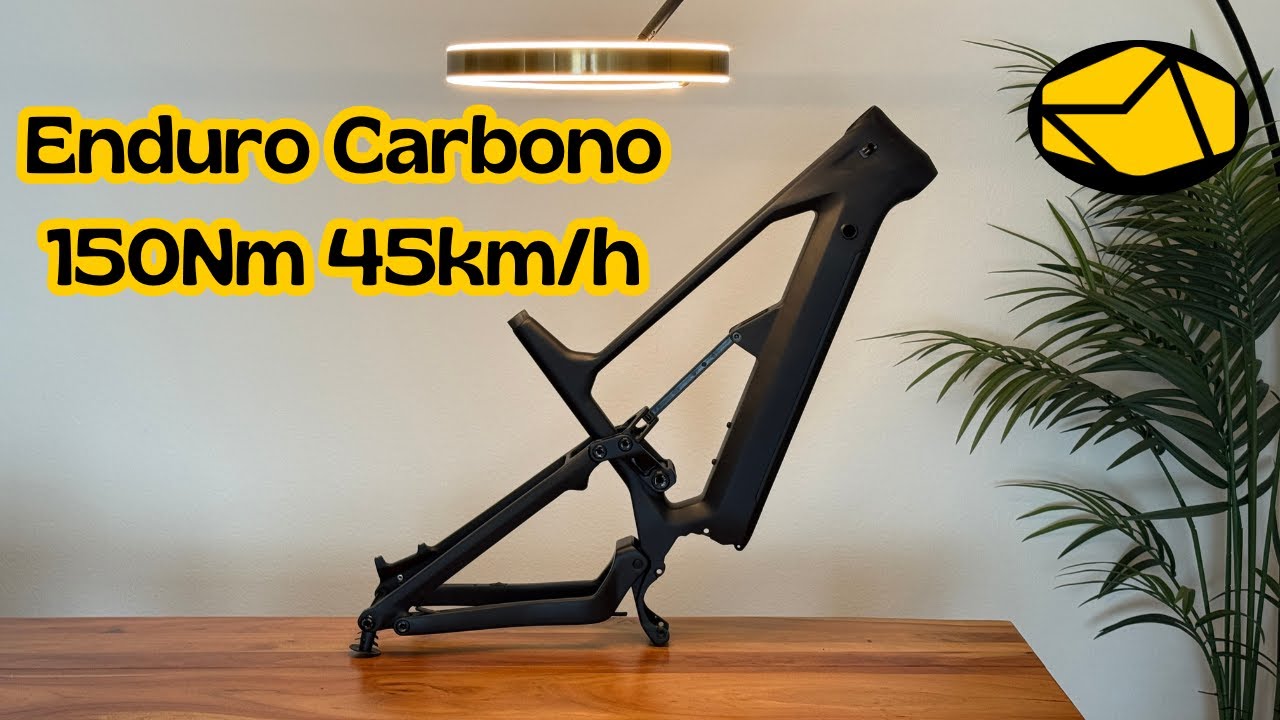 Encuentro el cuadro de MTB Enduro perfecto para ir potentes y elegantes. Dengfu e82.