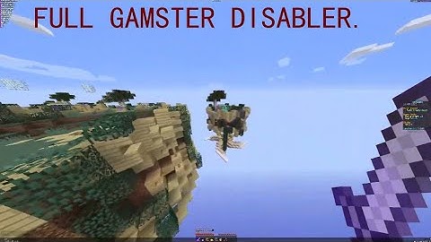 GAMSTER ANTICHEAT FULL DISABLER? (INTAVE + POLAR GET CLOWNED)