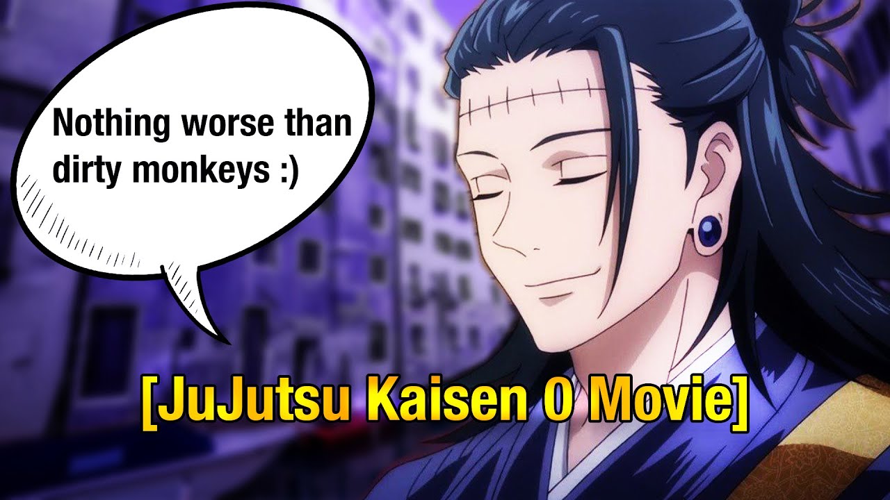 Geto Has A Passionate Hate for Monkeys... (JUJUTSU KAISEN 0) - YouTube