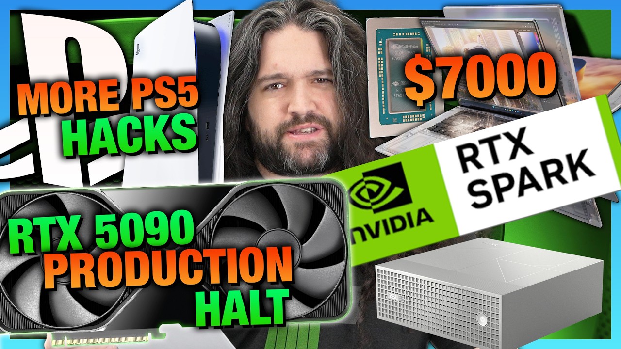 HW News - NVIDIA's $7000 RTX Spark Laptop, RIP RTX 5090, GTA VI PC Launch Rumor, CPU Price Hike