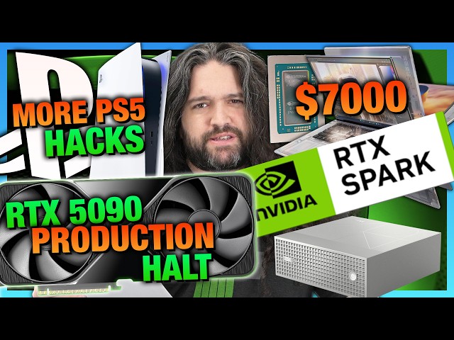 HW News - NVIDIA's $7000 RTX Spark Laptop, RIP RTX 5090, GTA VI PC Launch Rumor, CPU Price Hike