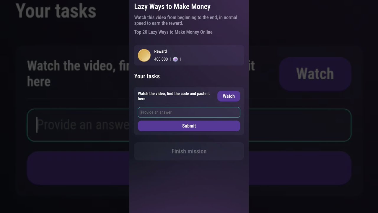 Lazy Ways To Make Money Tapswap Code Top 20 Online Tapswapcode