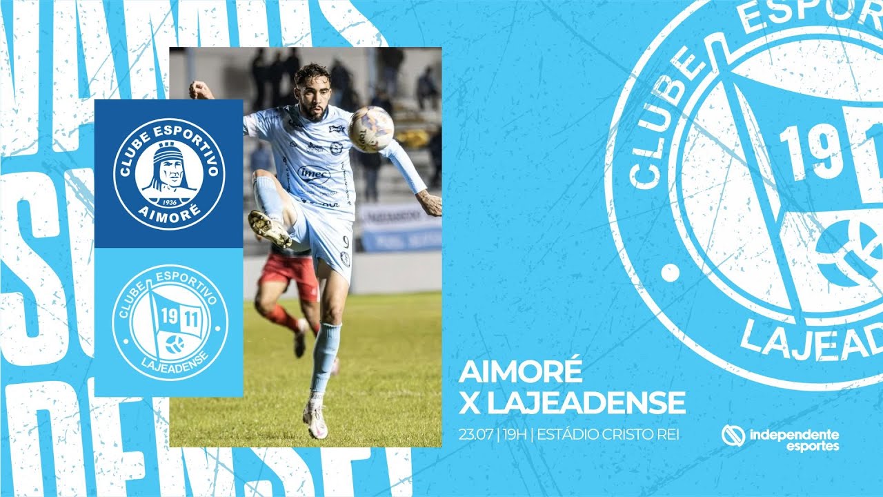 AIMORÉ x LAJEADENSE | DIVISÃO DE ACESSO DO GAUCHÃO | AO VIVO | 23/07 ...
