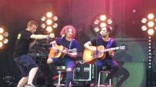 Max Giesinger & Michael Schulte - I Follow Rivers (Cover) @ Alm Open Air Landsweiler-Reden