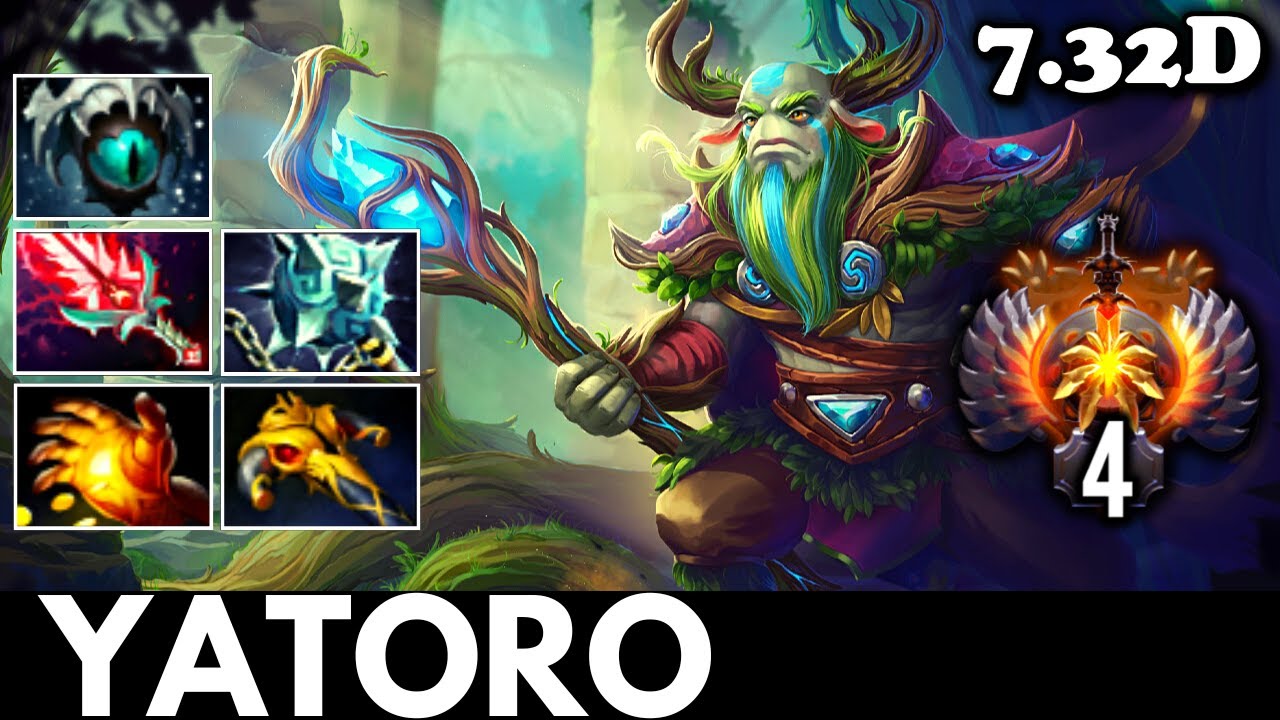T.SPIRIT YATORO NATURE'S PROPHET HARD CARRY DOTA 2 PATCH 7.32D