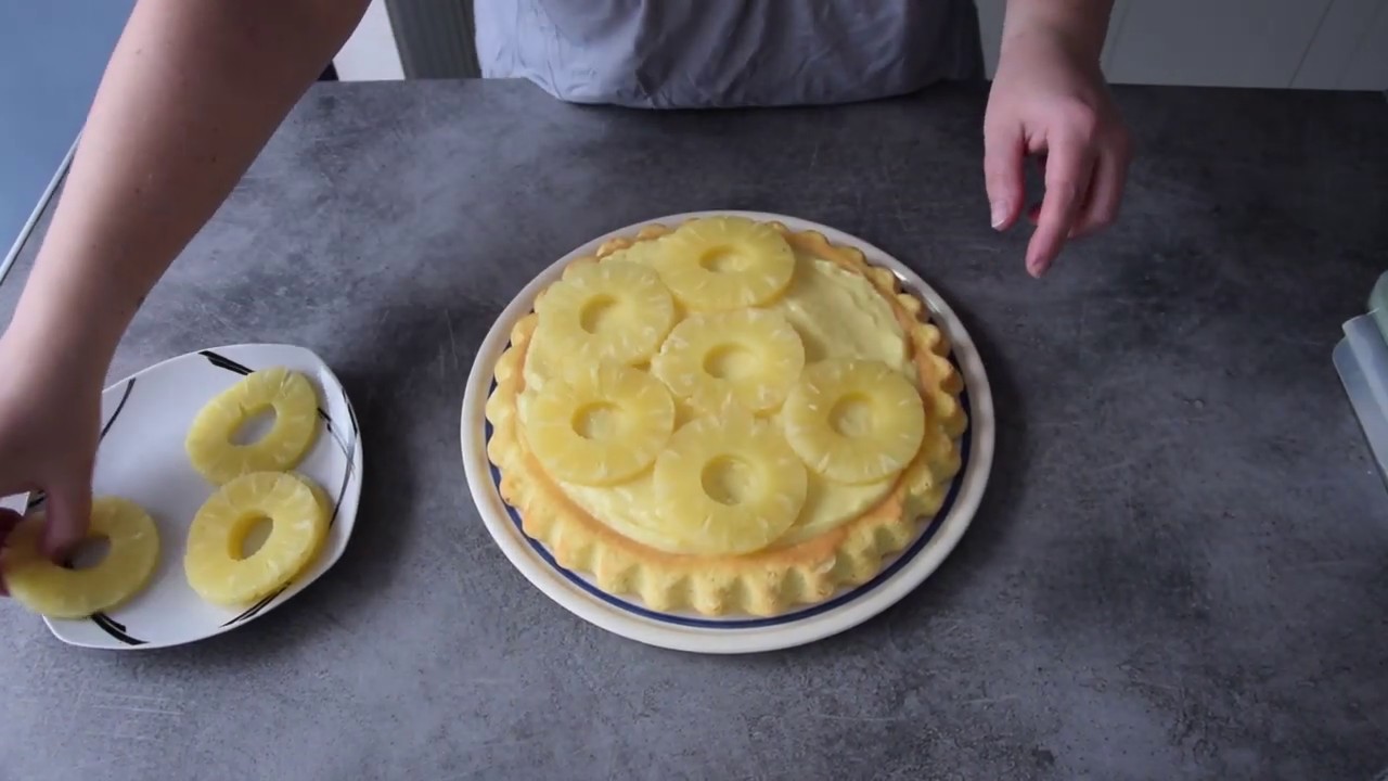 La Tarte Genoise Aux Fruits Youtube