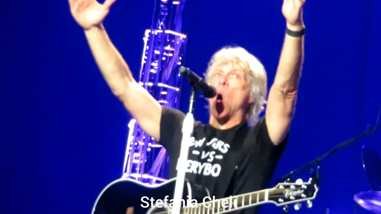 Phil X with Bon Jovi I'll Be There For You @ Tampa April 15, 2022