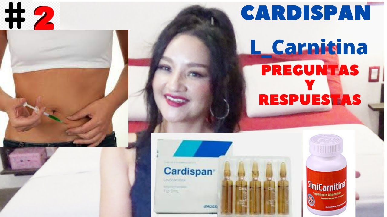 CARDISPAN L CARNITINA , CÓMO SE USAN? YouTube