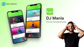 2 App Template| DJ App | Event Booking App | Event Tickets Buying App | DJ Mania | +91 7672 000 500