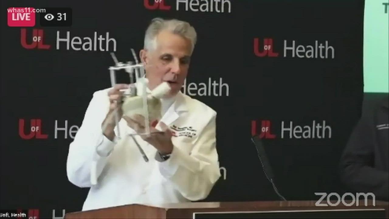 Jewish Hospital performs world's first total artificial heart implementation