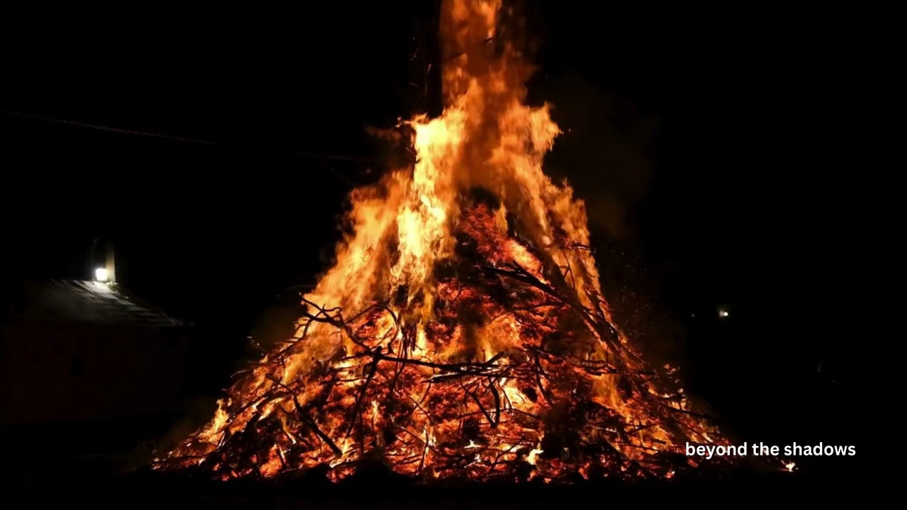 Soothing Fire Flames 🔥 Stress Relief & Anxiety Reduction | Relaxing Fire Video for Display