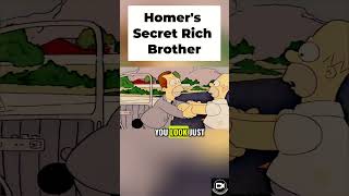 Homer met his rich brother