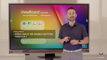 myViewBoard: ViewBoard IFP Debug Menu