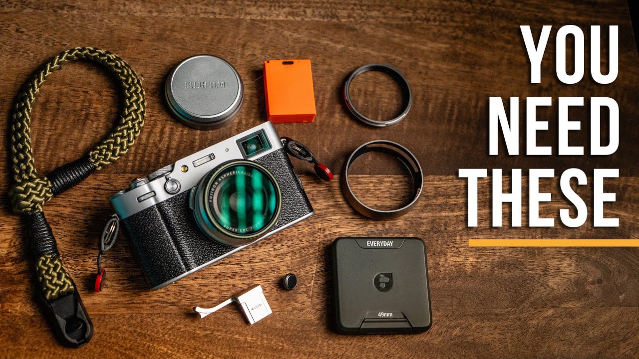 ЛУЧШИЕ аксессуары для Fuji X100VI — идеально подходят для путешествий и уличной фотографии!