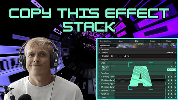 Resolume Effect Stack: Audio-Reactive Tunnel with One Click