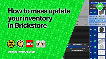 How To Mass Update Your Inventory in Brickstore - LEGO Bricklink & Brick Beginners Owl Series