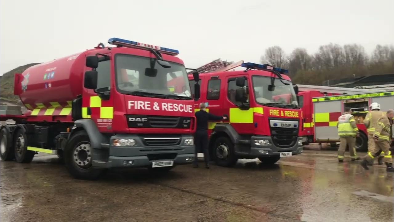 Lancashire Fire And Rescue Service MP9 in chorley YouTube
