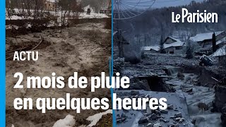 Intempéries dans les Hautes-Alpes : torrents de boue, inondations et routes arrachées