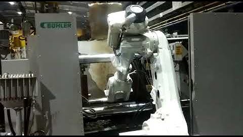 Die Casting Part Extraction by ABB Robot