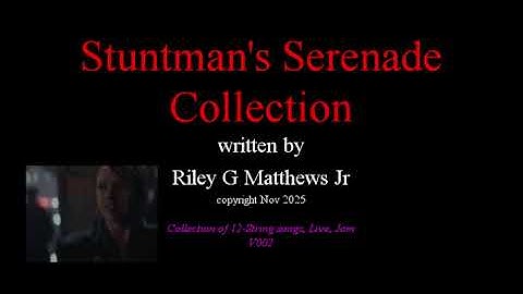 stuntmans serenade 002 cd album movie