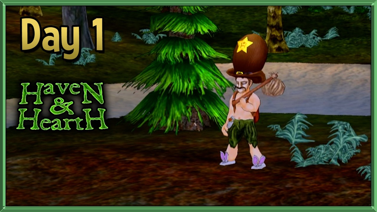 A Day 1 Guide for Haven & Hearth - Finding your First Home - 7 Days of Haven