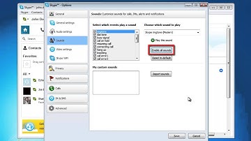 How to Turn Off Skype Sounds