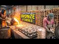 From Molten Metal to Shining Kitchenware — Bronze Utensils Manufacturing Process