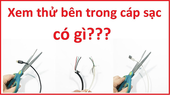 2 cái đầu trên cáp sạc là gì