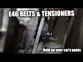 DIY E46 serpentine/accessory belt and tensioner replacement (e-fan, hydraulic tensioner)