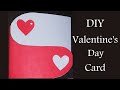 DIY Valentine Day Card / How to make Heart Shape Valentine Day Card