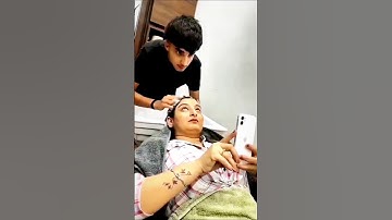 Mesmerizing Liquid Simulation on Phone Screen #magic #ytshorts